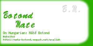 botond mate business card